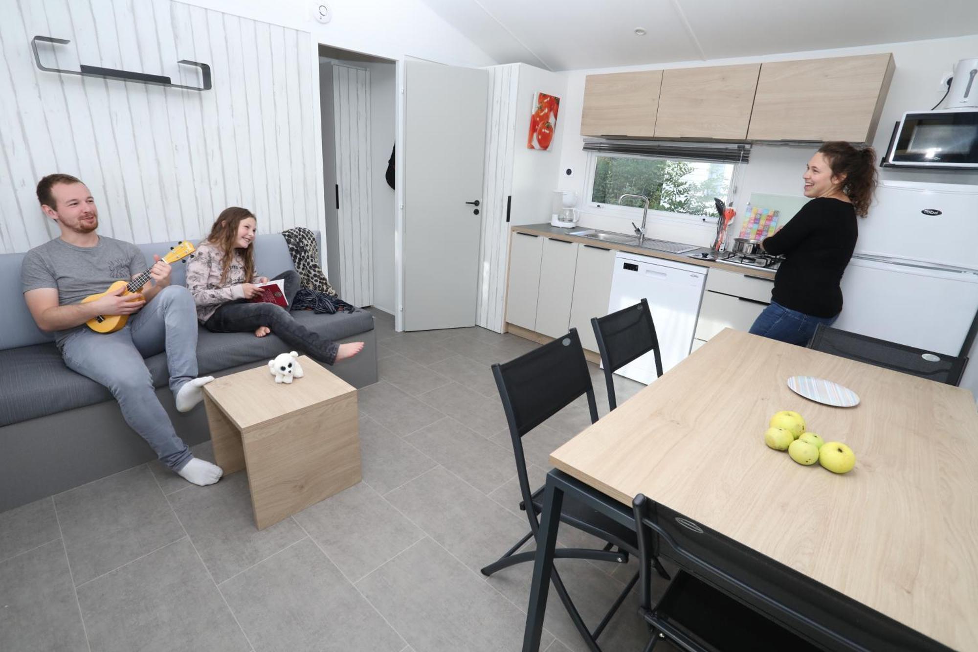 Camping Le Val De Trie Béhen Exteriér fotografie